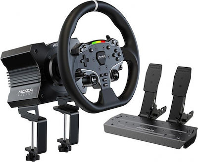 Moza Racing Lenkrad mit Pedalen für PC (MOZ.VAR.0001)