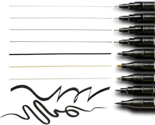 Montana Colors Μαρκαδόρος Σχεδίου Black 0.5mm