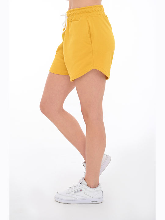 Bodymove Femei Pantaloni scurți Mustard