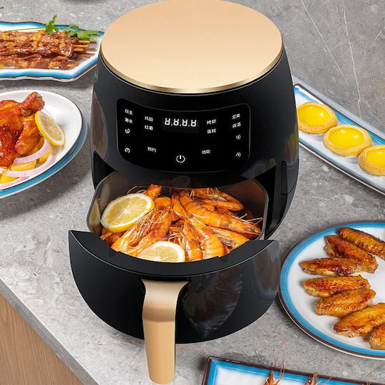 Air Fryer 6lt Μαύρο