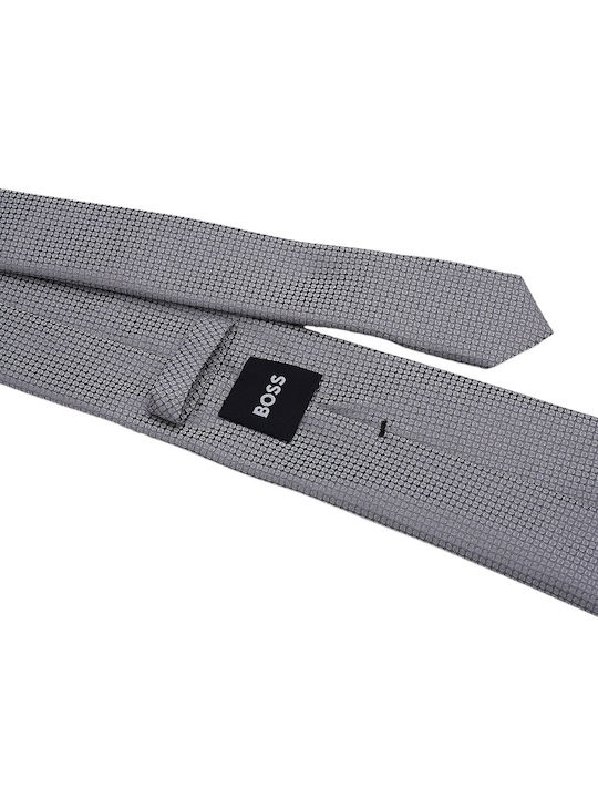 Hugo Boss Herren Krawatte in Gray Farbe