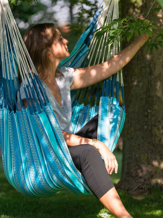 Showood Single Hammock Light Blue 180x110cm