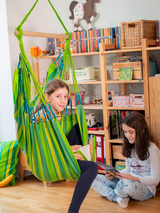 Showood Single Hammock Green 180x115cm