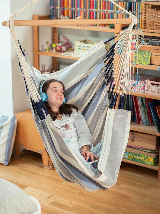 Showood Single Hammock Blue 180x115cm