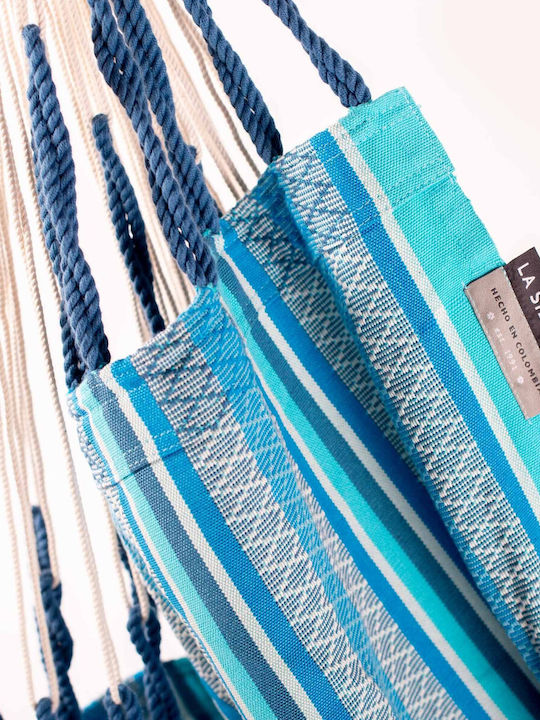 Showood Single Hammock Light Blue 180x110cm