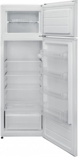 Heinner Double Door Refrigerator 243lt H161xW54xD56.5cm White HF-V242E++