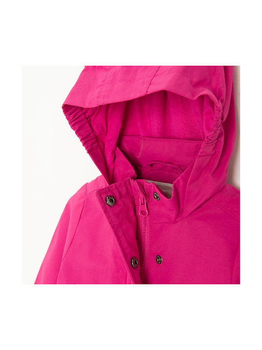 Cool Club Kids Casual Jacket with Hood Pink