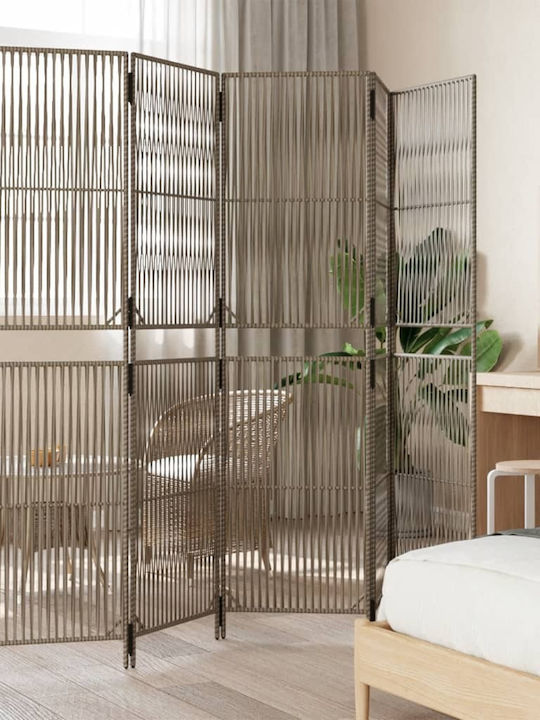vidaXL Decorative Room Divider made of Canvas 245x180cm