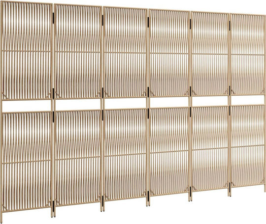 vidaXL Decorative Room Divider made of Canvas 294x180cm