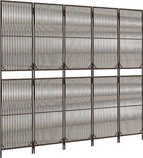 vidaXL Dekorativer Raumteiler aus Leinwand 245x200cm