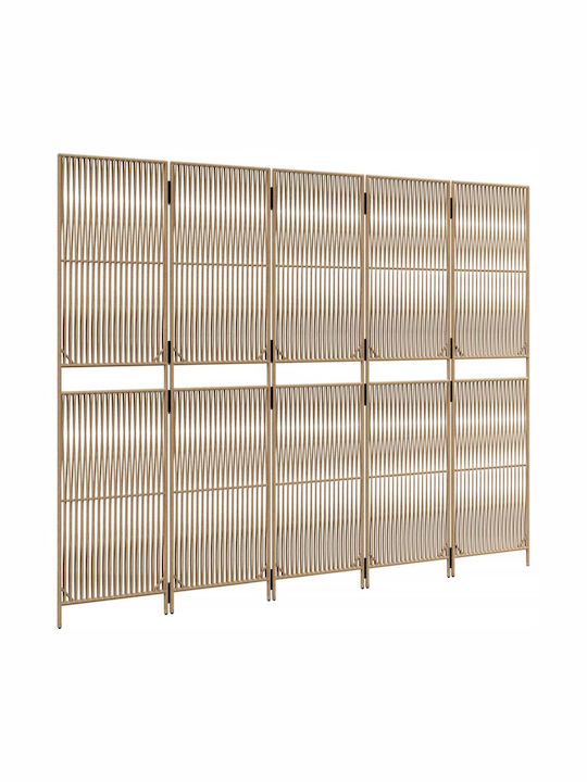 vidaXL Dekorativer Raumteiler aus Leinwand 245x180cm