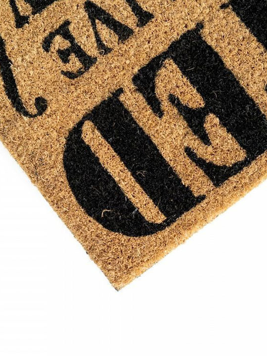 Grupo Erik Doormat Made of Coconut Tree with Non-Slip Backing One Piece Brown 40x60cm