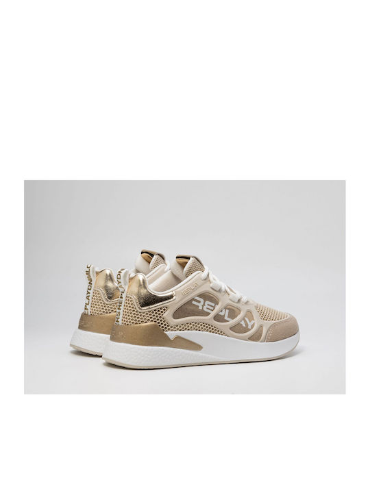 Replay Kids Sneakers Maze Jr Gold