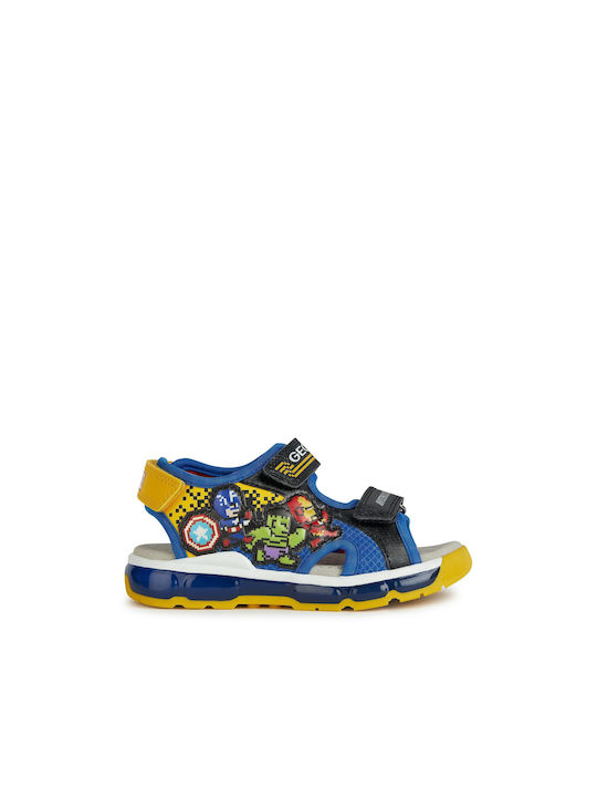 Geox Kids' Sandals J Sandal Android Black