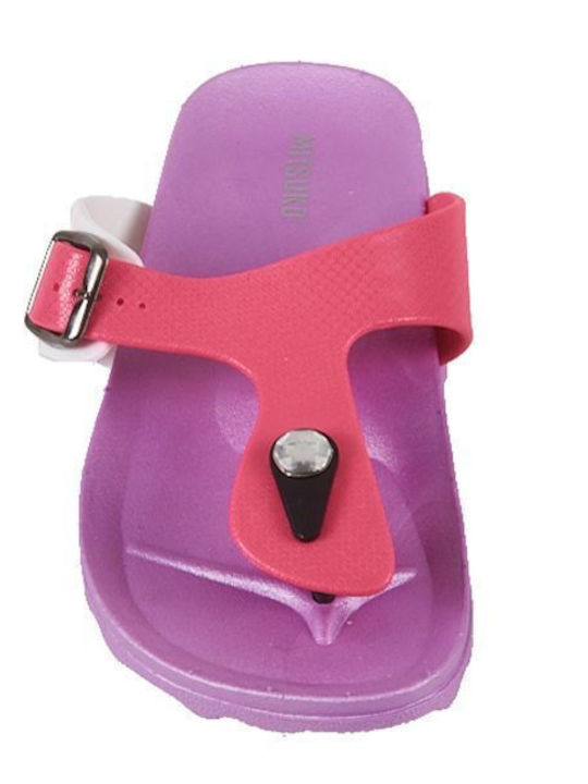 Kids' Flip Flops Purple