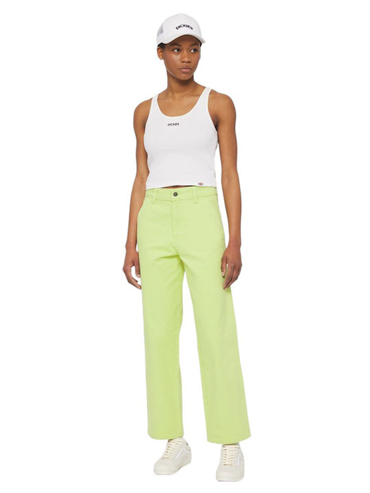 Duck Women's Fabric Trousers Green