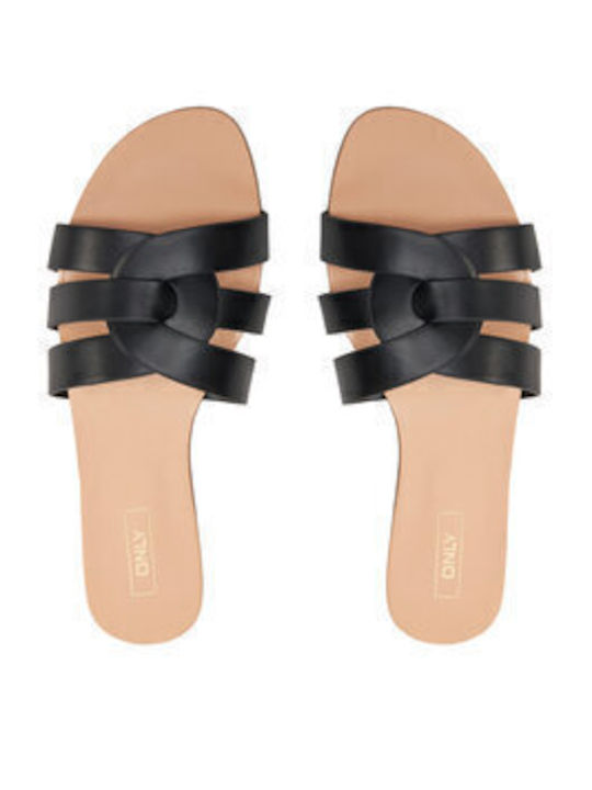 Onlfeli4 Women's Flat Sandals in Black Color
