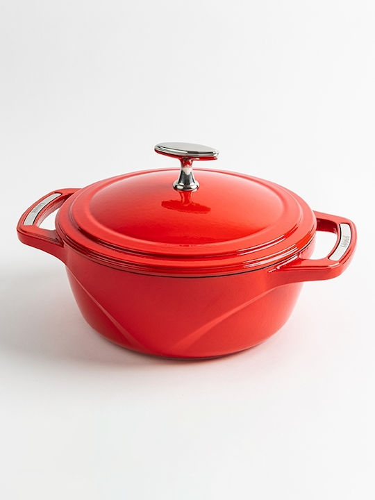 Lodge Βαθιά Κατσαρόλα από Μαντέμι 2.8lt / 23cm
