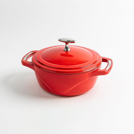Lodge Βαθιά Κατσαρόλα από Μαντέμι 2.8lt / 23cm