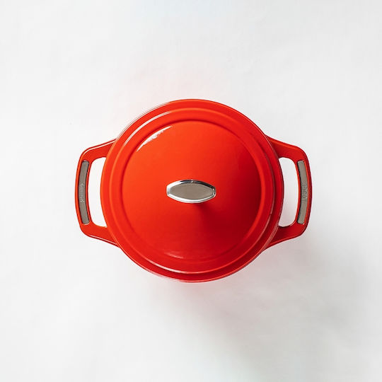 Lodge Cherry On Top Deep Cast Iron Pot 2.8L / 23cm