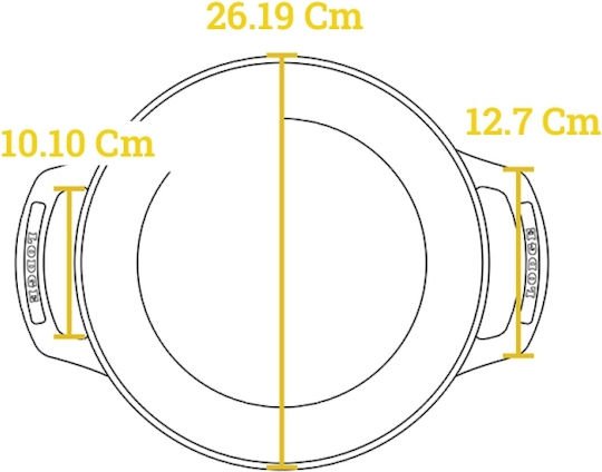 Lodge Βαθιά Κατσαρόλα από Μαντέμι 4.2lt / 34cm