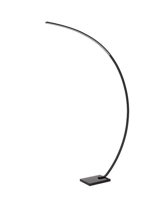 Lucide Lightning Lampă de podea LED cu Lumină Caldă Albă Negru