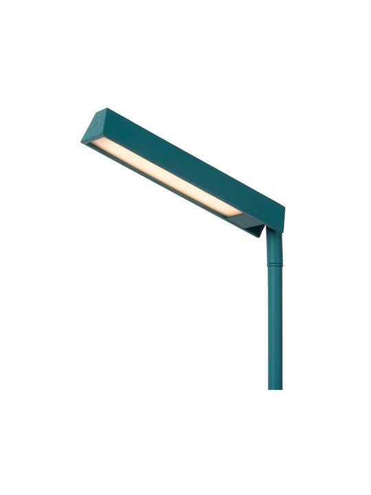 Lucide Lightning LED Φωτιστικό Δαπέδου Υ137.9xΜ54.8εκ. με Θερμό Λευκό Φως 130lm Τιρκουάζ
