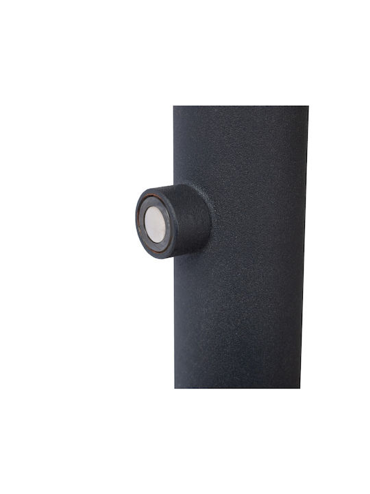 Lucide Lightning LED Φωτιστικό Δαπέδου Υ138εκ. με Θερμό Λευκό Φως 240lm Μαύρο