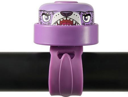 Crazy Safety Children's Bicycle Bell Purple