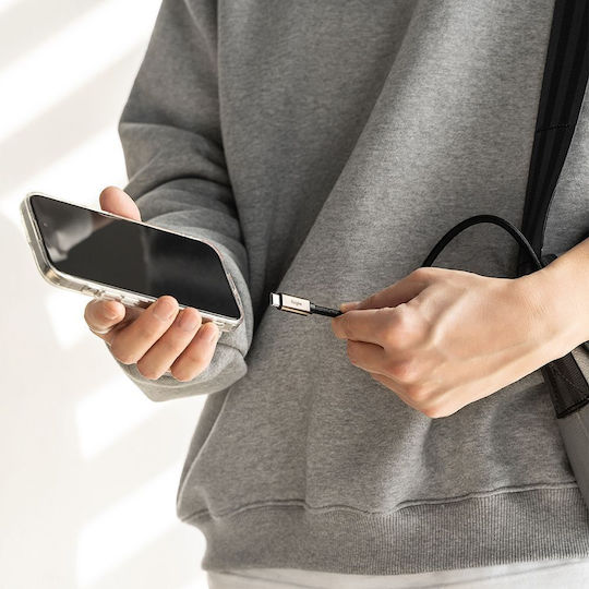 Ringke USB 3.2 Cable USB-C male - USB-C 240W PD Μαύρο 2m
