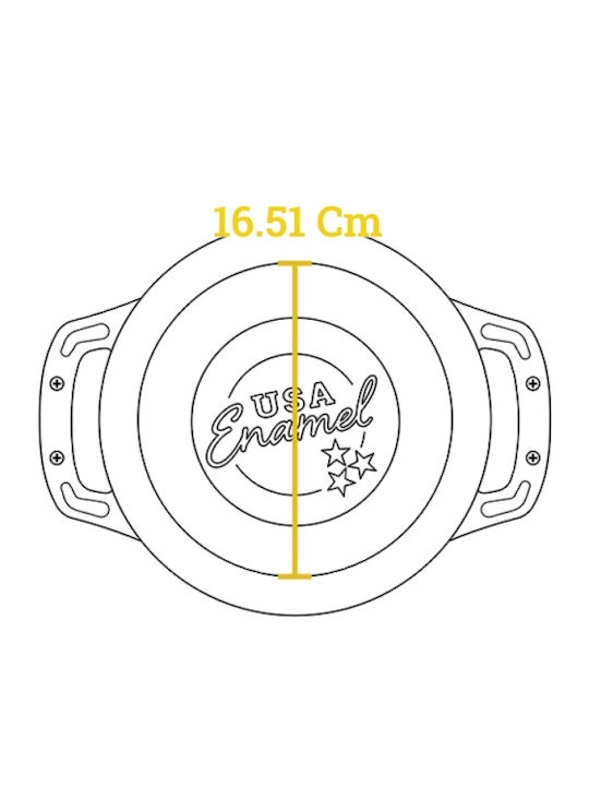 Lodge Βαθιά Κατσαρόλα από Μαντέμι 2.8lt / 23cm