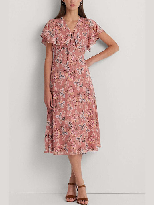 Summer Midi Dress Pink