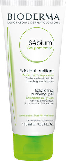 Bioderma Sebium Gel για Scrub Προσώπου 100ml