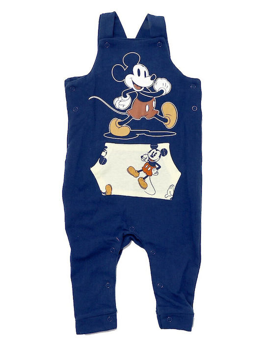 Kids' Set with Pants Summer 2pcs Dark Blue Mickey Mouse