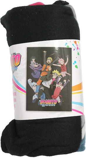 Toei Animation Blanket Fleece Black 100x140cm