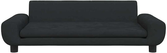 Kids Sofa Black 100x54x33cm