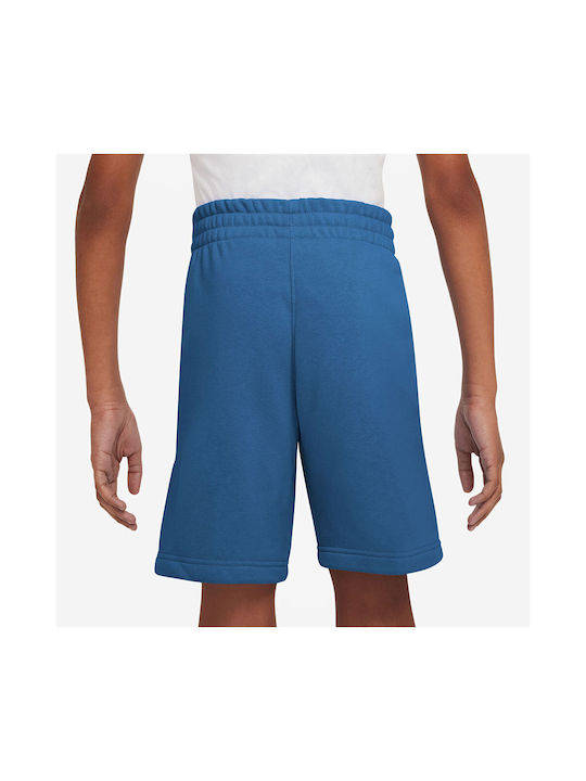 Nike Kids Shorts/Bermuda Fabric Sportswear Club Fleece Ft Blue