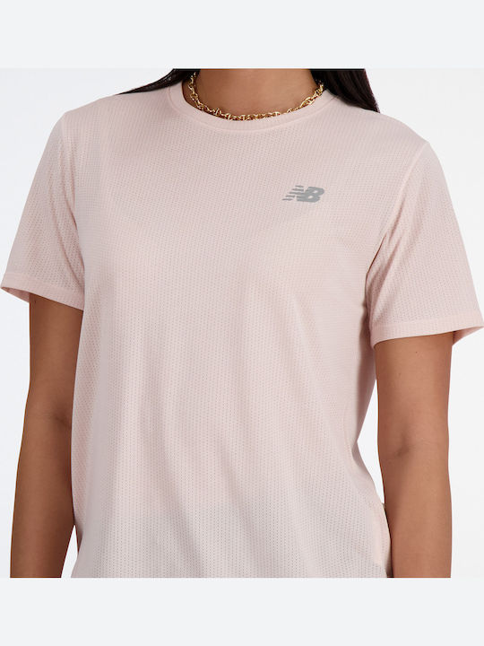 Athletics Women's Athletic Blouse Short Sleeve Pink