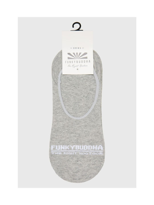 Funky Buddha Bărbați Șosete Grey 3Pachet