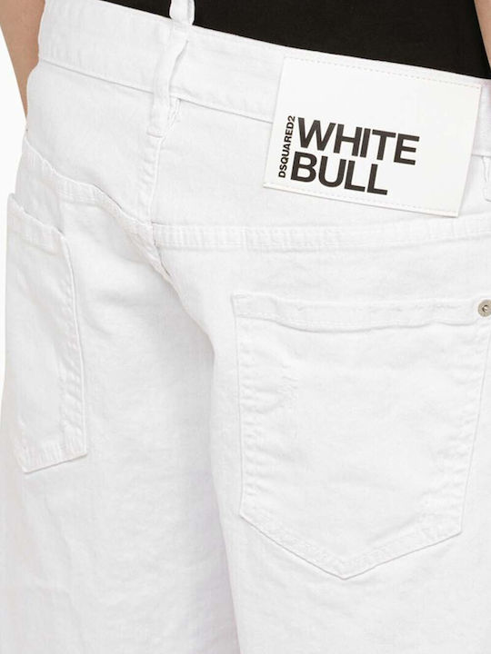 Dsquared2 Ανδρική Βερμούδα White