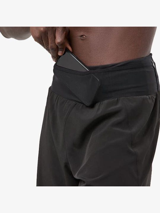 Men's Athletic Shorts Black - Black