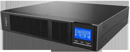 NJOY Balder 1500 UPS On-Line 1500VA 1500W with 8 IEC Outlets