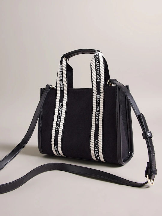 Georjea Leather Women's Bag Tote Handbag Black