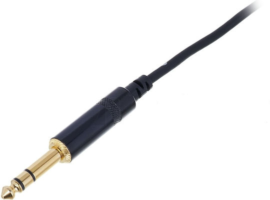 Headphone Extension Cable Jack Stereo 6.3mm to Mini Jack 3.5mm Female 3m Cordial for Aviom and P16