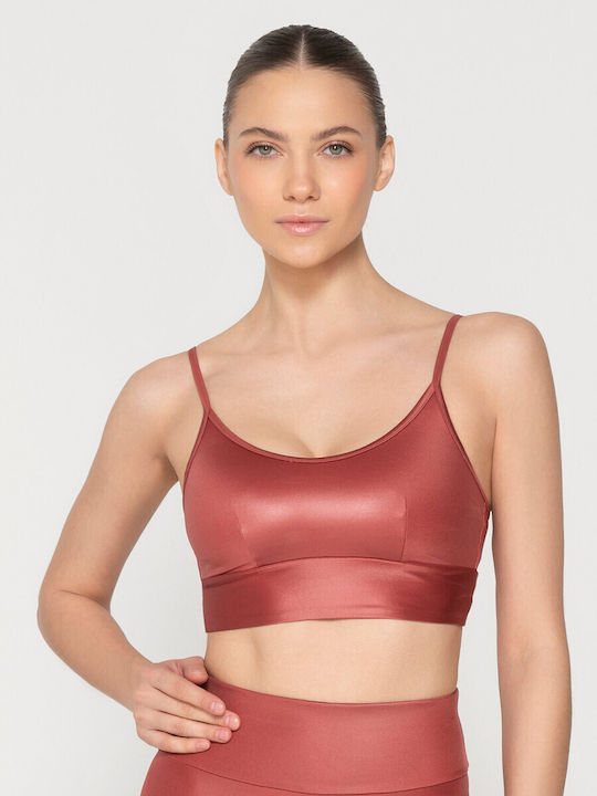 Women's Sports Bra without Padding Orange