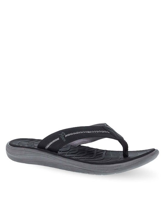 Parex Men's Flip Flops Black