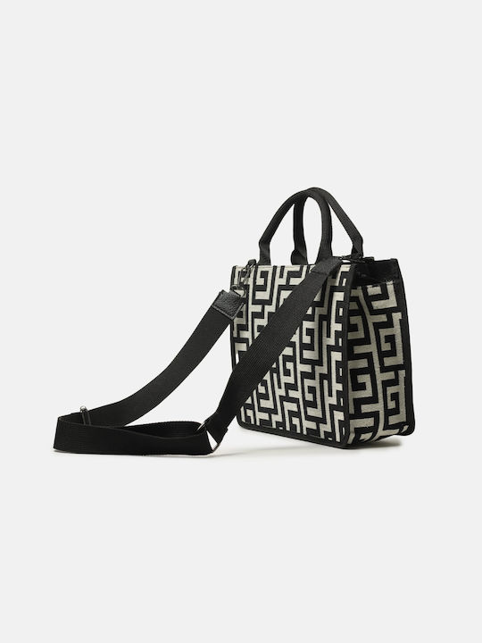 Ari Gorgio Damen Tasche Tote Hand Schwarz