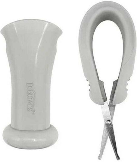 Dr. Brown's Baby Nail Scissors White 1pcs