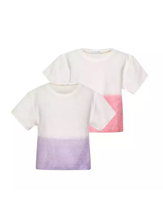 Two In A Castle Kids Blouse Short Sleeve LILA