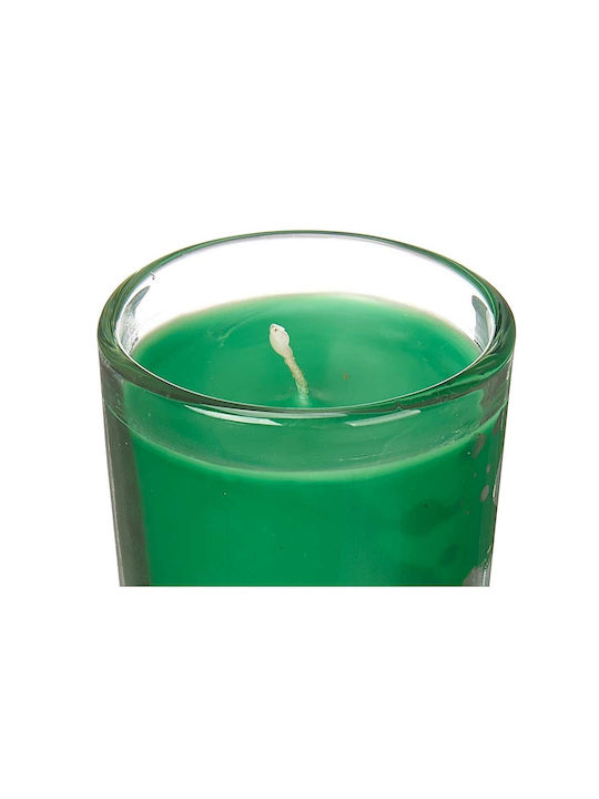 Acorde Scented Candle Jar Green 16x11cm 12pcs